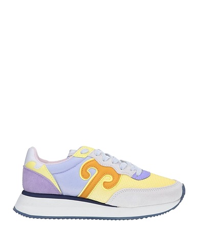WUSHU RUYI Sneakers Hellgrau Leder, Gewebefasern