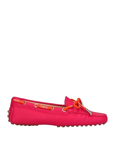 TOD'S Loafers Fuchsia Soft Leather