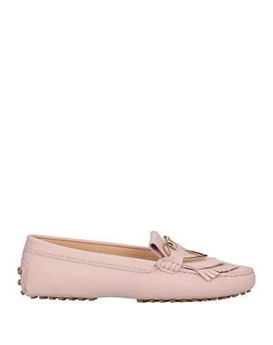 TOD'S Loafers Light pink Leather