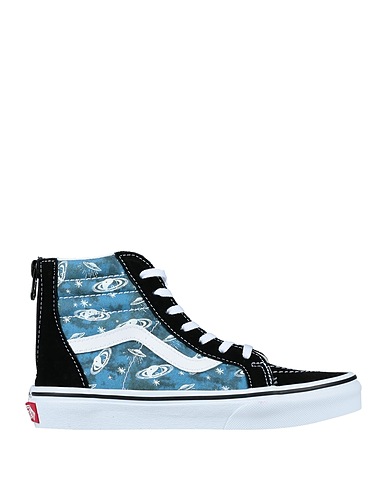 VANS Sneakers UY SK8-Hi Zip
 Black Soft Leather, Textile fibres