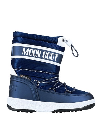 MOON BOOT Footwear MOON BOOT JR BOY SPORT BLUE NAVY/WHITE 27
 Bright blue Textile fibres, Other Fibres