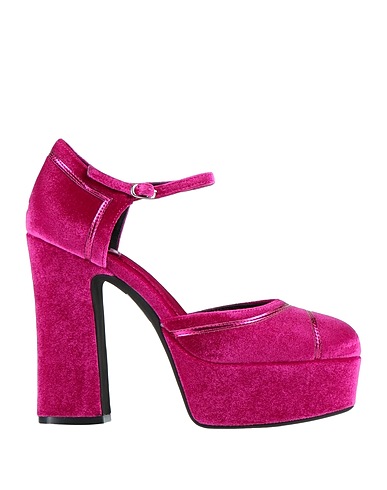JEFFREY CAMPBELL Décolleté Fucsia Fibre tessili
