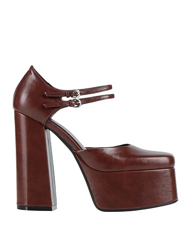 JEFFREY CAMPBELL Court Dark brown Textile fibres