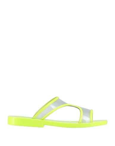 MELISSA Sandals Lime green PVC - Polyvinyl chloride