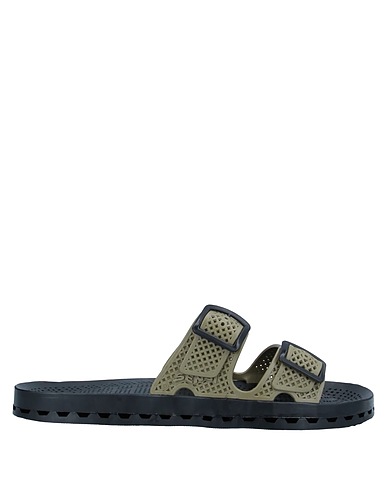 SENSI Sandalen Militärgrün Gummi