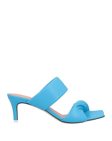 JORGEENAH Sandali Azzurro Pelle