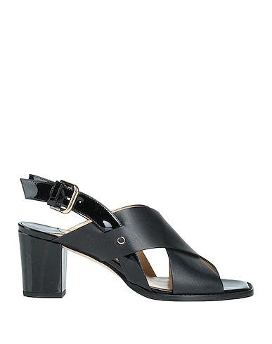 JIMMY CHOO Sandals Black Soft Leather