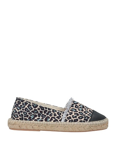 ANAKI Espadrillas Nero Fibre tessili, Pelle