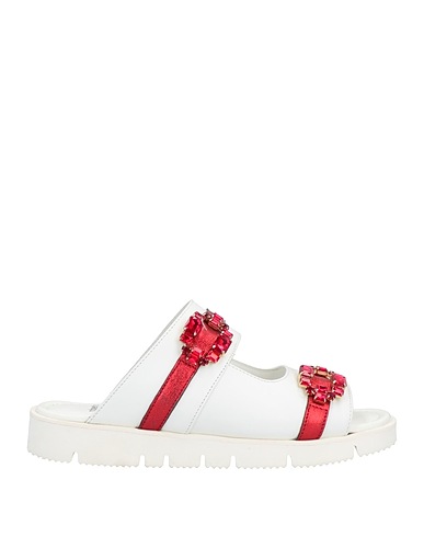 ROBERTO BOTTICELLI Sandals White Calfskin