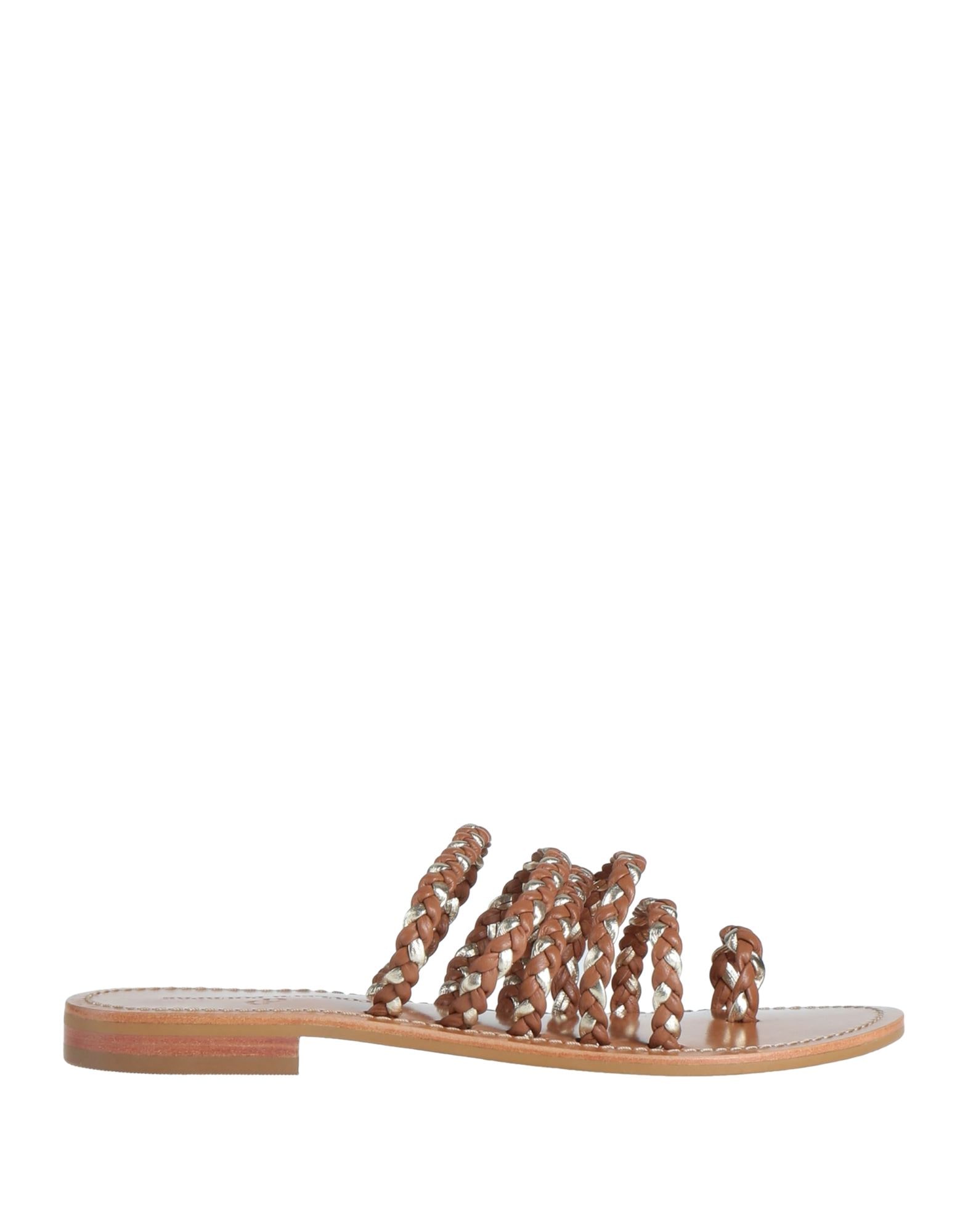 COULEUR POURPRE - Thong sandals