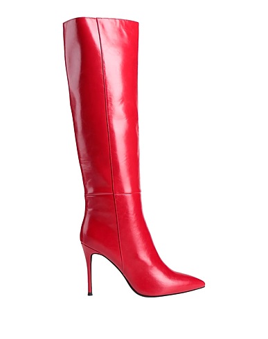JEFFREY CAMPBELL Stivali Rosso Fibre tessili