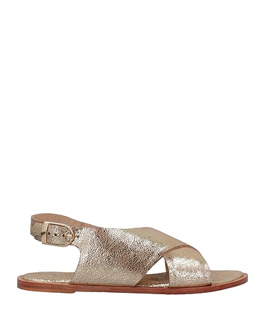 ANAKI Sandalen Platin Leder