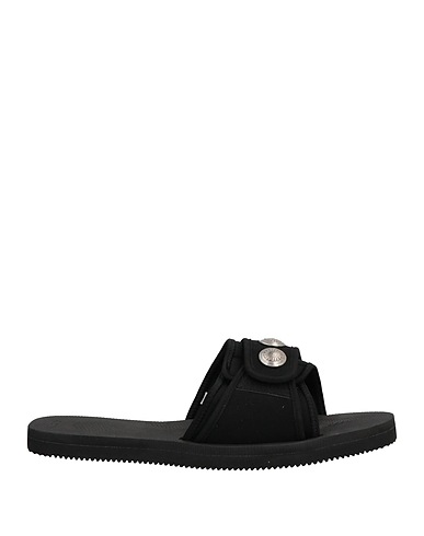JOHN ELLIOTT x SUICOKE Πέδιλο Μαύρο Ίνες υφασμάτων