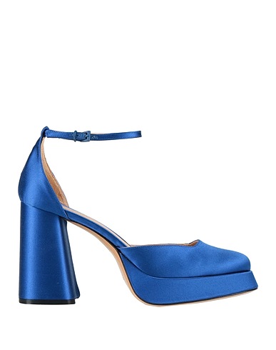 ROBERTO FESTA Pump Bright blue Textile fibers