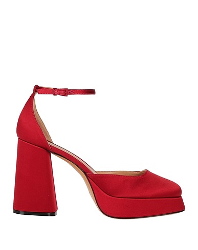 ROBERTO FESTA Pump Burgundy Textile fibers