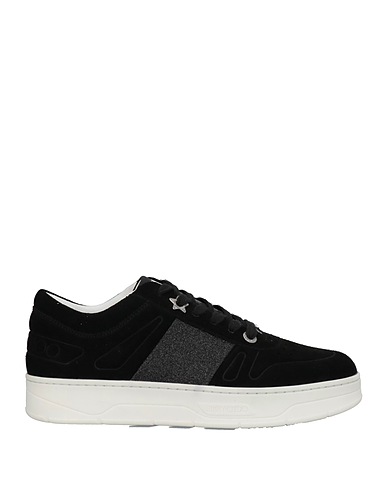 JIMMY CHOO Sneakers Black Soft Leather