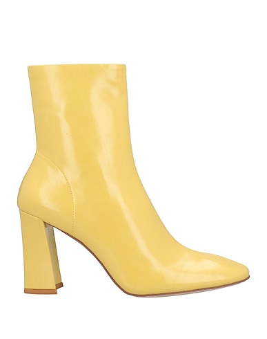 JEFFREY CAMPBELL Stivaletti Giallo Fibre tessili