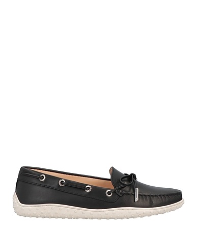 TOD'S Loafers Black Soft Leather