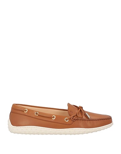 TOD'S Loafers Tan Soft Leather