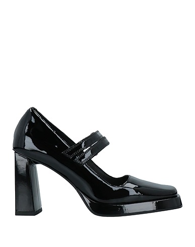 JEFFREY CAMPBELL Court Black Soft Leather
