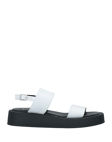 OROSCURO サンダル ホワイト 革