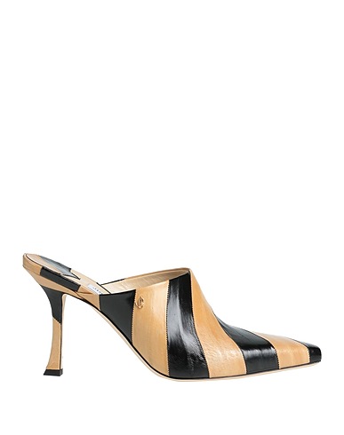 JIMMY CHOO 뮬 & 클로그 샌드 가죽