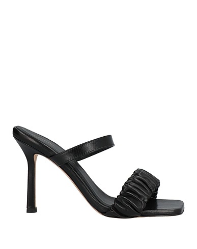 LIVIANA CONTI Sandals Black Soft Leather
