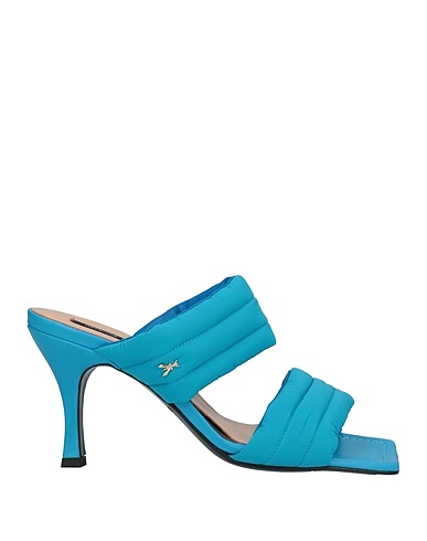 PATRIZIA PEPE Sandals Azure Soft Leather