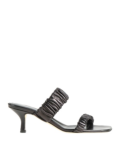 LIVIANA CONTI Sandals Black Soft Leather
