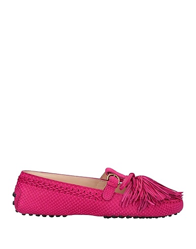 TOD'S Loafers Mauve Soft Leather