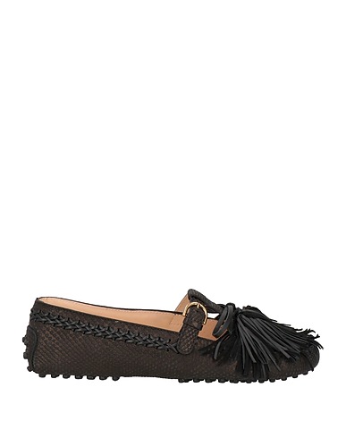 TOD'S モカシン ブラック 革