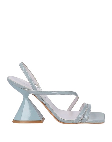 MARC ELLIS Sandals Grey Soft Leather