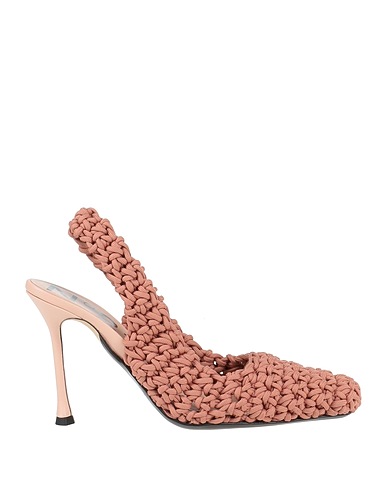 N°21 Pump Antique rose Textile fibers
