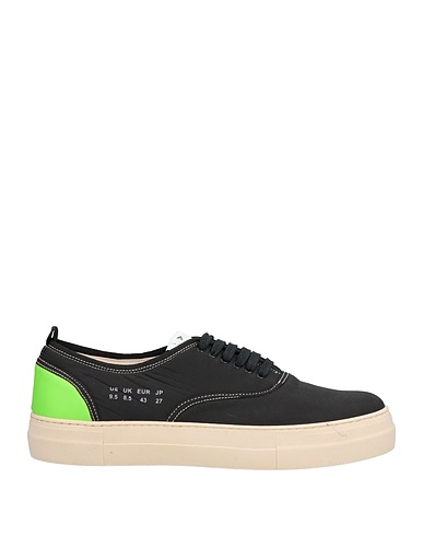 ANT/WERP Sneakers Black Textile fibers, Soft Leather