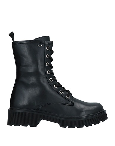 ALBERTO GUARDIANI Ankle boot Black Textile fibres