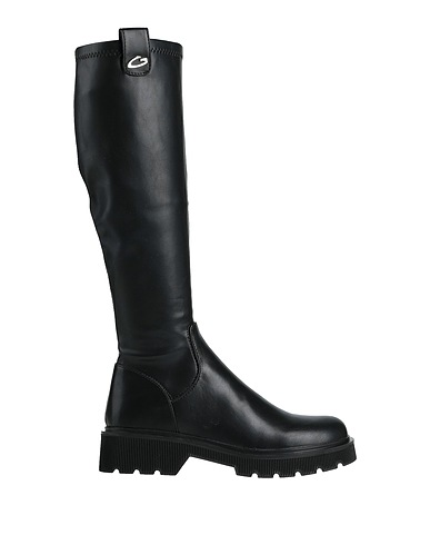 ALBERTO GUARDIANI Boots Black Textile fibers