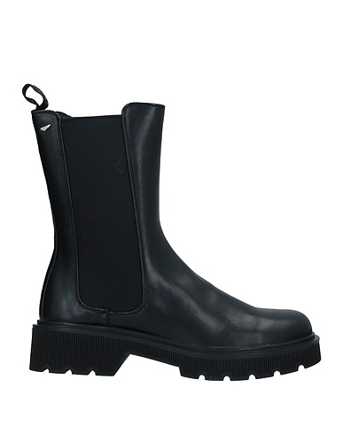 ALBERTO GUARDIANI Ankle boot Black Textile fibres