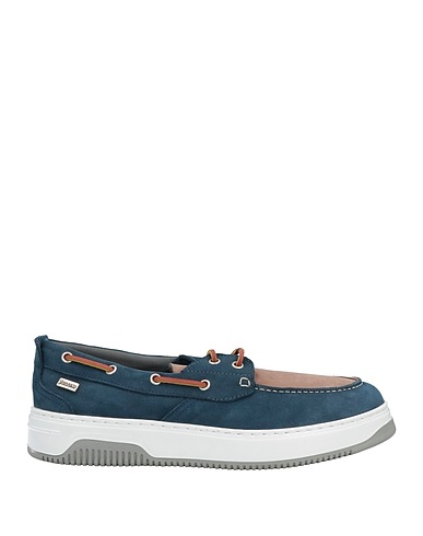 POLLINI Loafers Midnight blue Soft Leather