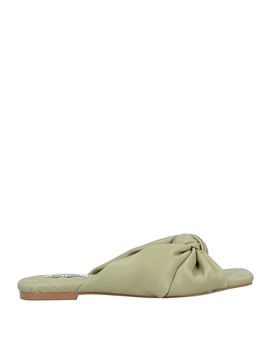 BIBI LOU Sandals Sage green Textile fibers