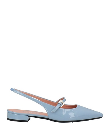 POLLINI Footwear Pastel blue Soft Leather