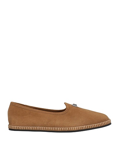 GIUSEPPE ZANOTTI Loafers Khaki Calfskin