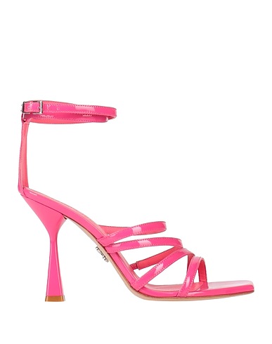 SERGIO LEVANTESI Sandals Fuchsia Soft Leather