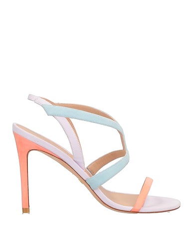 STUART WEITZMAN Sandals Salmon pink Soft Leather