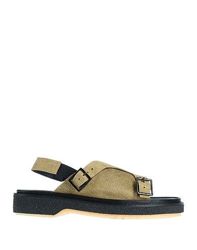 ADIEU Sandals Sage green Leather