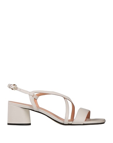 POLLINI Sandals Ivory Calfskin