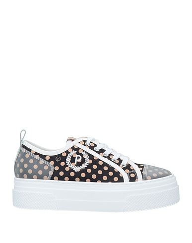 POLLINI Sneakers Black Textile fibres