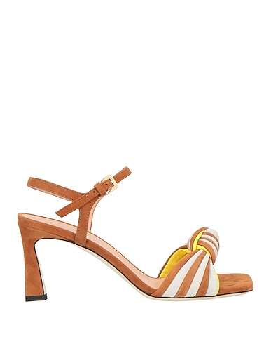 POLLINI Sandals NOCCIOLA Leather