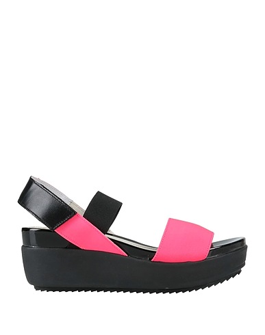 STONEFLY Sandals Black Elastic fibres, Textile fibers