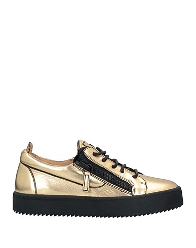 GIUSEPPE ZANOTTI Sneakers Gold Soft Leather