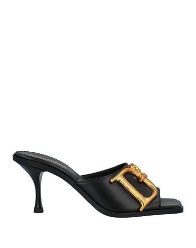 DSQUARED2 Sandals Black Soft Leather